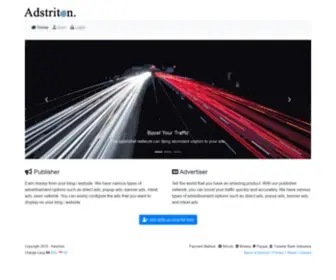 Adstriton.com(Adstriton) Screenshot