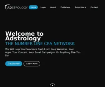 Adstrology.com(Red CPA) Screenshot