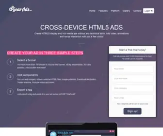 Adstudiomobile.com(HTML5 Advertising) Screenshot