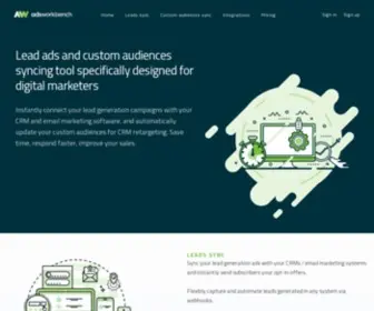 Adsworkbench.com(Ads Workbench) Screenshot