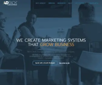Adtack.com(Digital Marketing Agency in Las Vegas) Screenshot