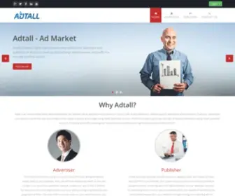 Adtall.com(Adtall Advertising Network) Screenshot