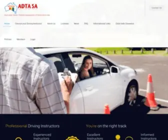 Adtasa.com.au(Australian Driver Trainers Association of South Australia Inc) Screenshot
