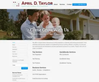 AdtaylorcPa.com(Knoxville, TN CPA Firm) Screenshot