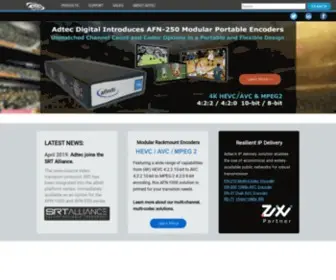 AdteCDigital.com(Video Broadcast & Delivery Solutions) Screenshot