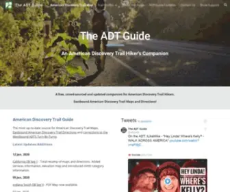 Adtguide.com(The ADT Guide) Screenshot