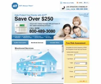 Adthomesecurity.com(Adthomesecurity) Screenshot