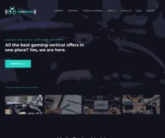 Adtogame.com(Best gaming affiliate programs and offers) Screenshot