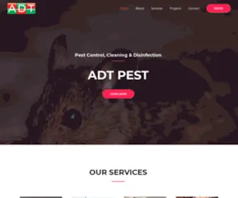 Adtpest.com(Pest control & cleaning in Oman) Screenshot