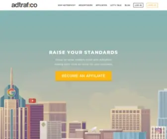 Adtrafico.com(Affiliate Marketing Network) Screenshot