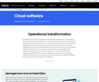 Adtran.cloud(Adtran cloud) Screenshot