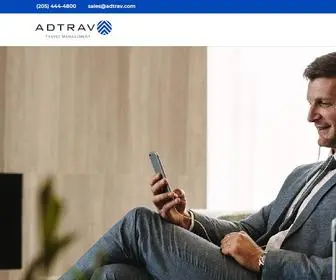Adtrav.com(ADTRAV Travel Management) Screenshot