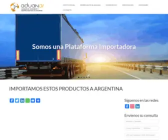 Aduanar.com(IMPORTAMOS ESTOS PRODUCTOS A ARGENTINA) Screenshot