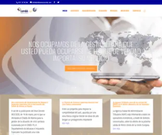 Aduanascerda.net(Agencia) Screenshot