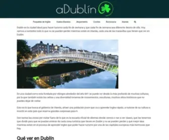 Adublin.com(▷ Visita DUBLIN ☘️ Qué ver y hacer) Screenshot