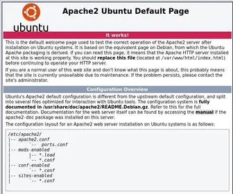 Adubola.com(Apache2 Ubuntu Default Page) Screenshot