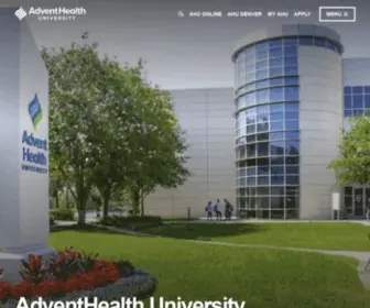 Adu.edu(AdventHealth University) Screenshot