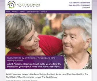 Adultplacementnetwork.com(Adultplacementnetwork) Screenshot