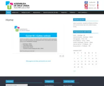 Adu.org.br(Assembléia de Deus Unida) Screenshot