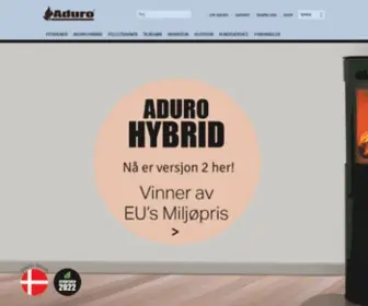 Aduro.no(Svanemerkede peisovner) Screenshot