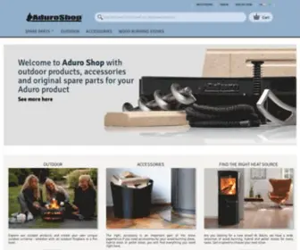 Aduroshop.com(Original spare parts for your Aduro or Asgård stove) Screenshot