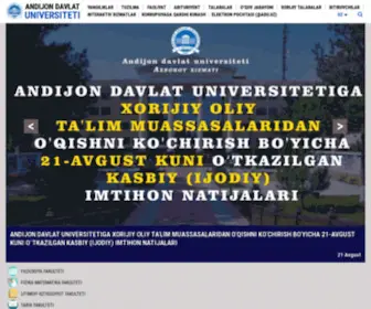 Adu.uz(Andijon davlat universiteti) Screenshot