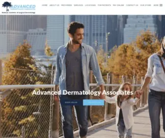 ADV-Derm.com(Advanced Dermatology Associates) Screenshot