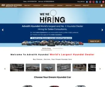 Advaithhyundai.com Screenshot