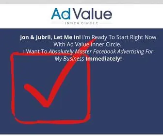 Advalueinnercircle.com(Ad Value Inner Circle) Screenshot