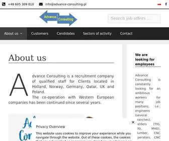 Advance-Consulting.pl(Advance Consulting) Screenshot
