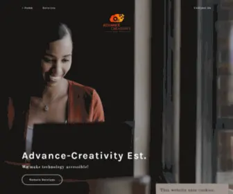 Advance-Creativity.com(Advance Creativity) Screenshot