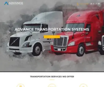 Advance77.com(Advance Transportation Systems) Screenshot