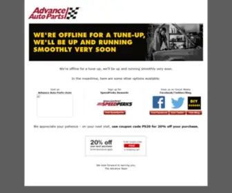 Advanceautoparts.com(Advance auto parts) Screenshot