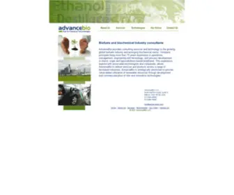 Advancebio.com(Biofuels and biochemical industry consultants) Screenshot