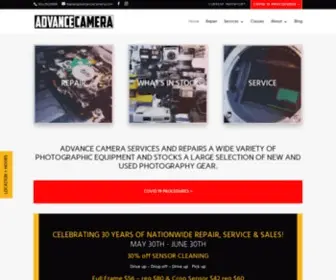 Advancecamera.com(Advance Camera Repair) Screenshot