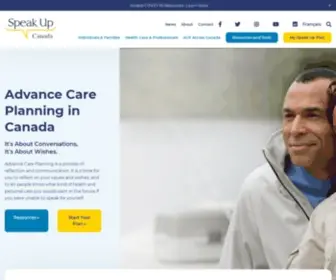 Advancecareplanning.ca(ACP in Canada) Screenshot