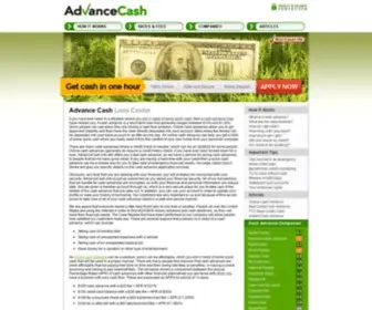 Advancecash.info(Advance Cash and Company Loan Directory) Screenshot
