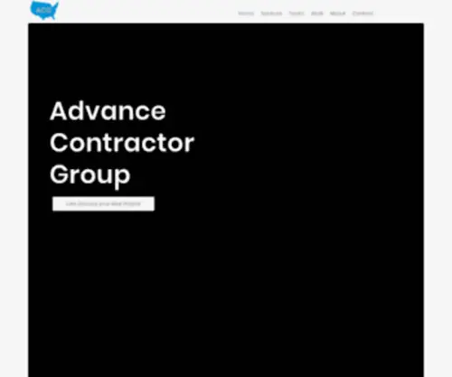 Advancecontractorgroup.com(Business) Screenshot