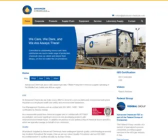 Advanced-Chemicals.com(Advanced Chemicals) Screenshot