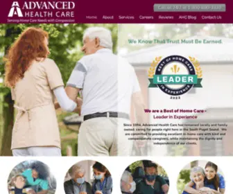 Advanced-Healthcare.com(Advanced Health Care) Screenshot