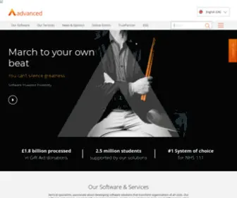 Advanced-Legal.co.uk(Market Focused Software Solutions and Services) Screenshot