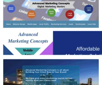 Advanced-Marketing-Concepts.com(Affordable Marketing Solutions for Every Business) Screenshot