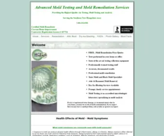 Advanced-Mold-NH.com(Certified Mold Testing..Mold Inspection..Mold Removal in NH) Screenshot