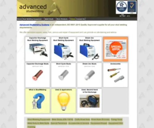 Advanced-Studwelding.co.uk(Advanced Studwelding Systems) Screenshot