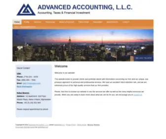 Advancedaccountingpc.com(Advanced Accounting) Screenshot