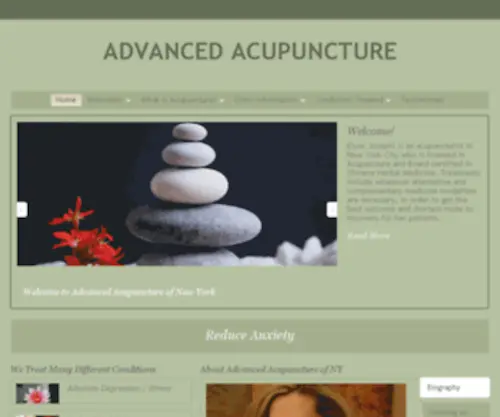 Advancedacupunctureny.com(ADVANCED ACUPUNCTURE NY) Screenshot