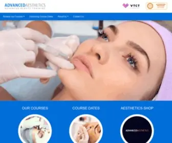 Advancedaestheticstraining.co.uk(Microblading Courses & Training) Screenshot