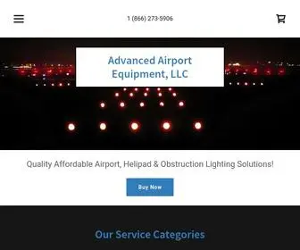 Advancedairportequipment.com(Advanced Airport Equipment) Screenshot