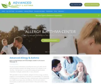 Advancedallergydoc.com(Advanced Allergy & Asthma) Screenshot