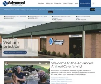 Advancedanimalcare.com(Advanced Animal Care) Screenshot